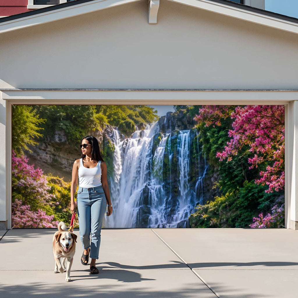 Garage Door Banner Backdrop