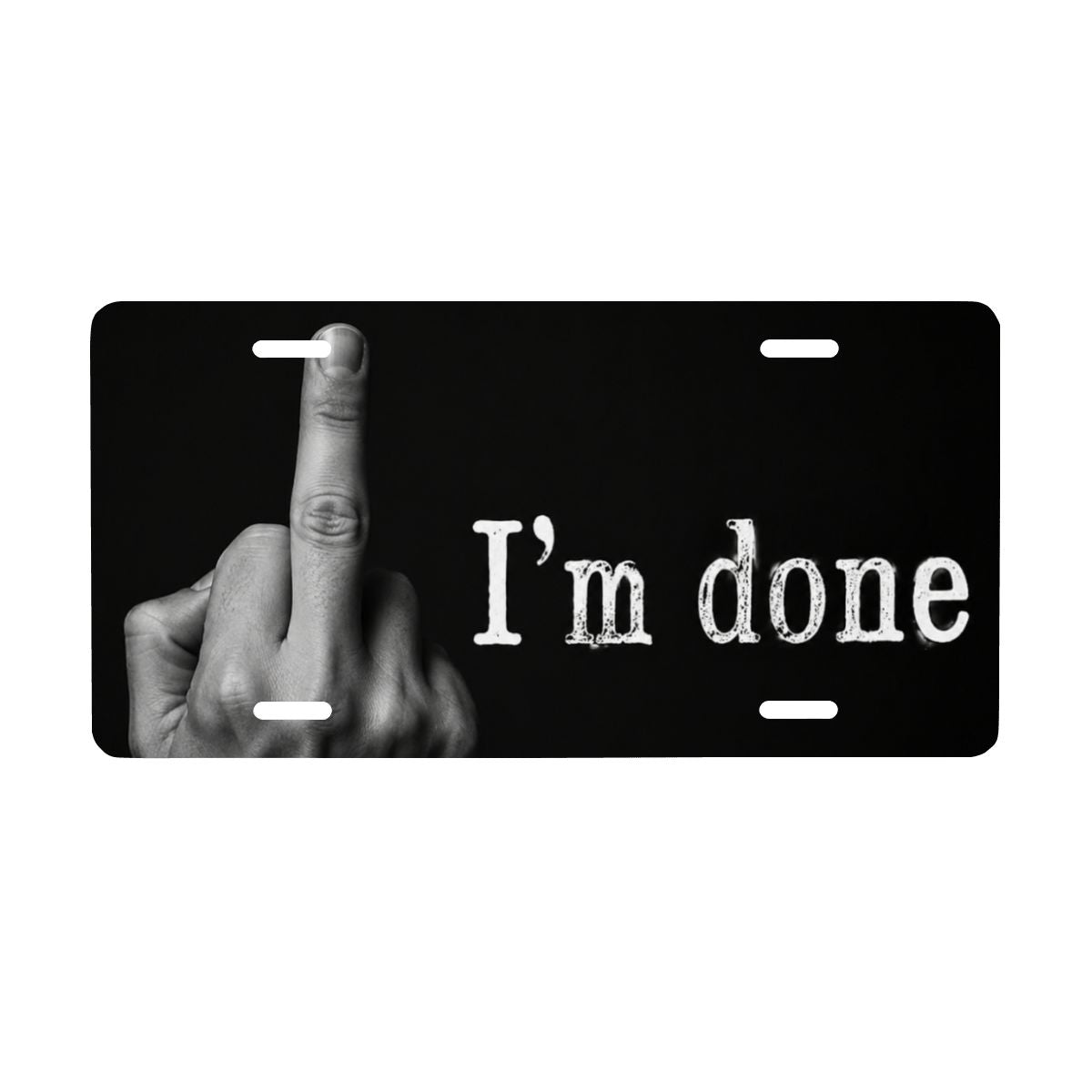 Aluminum License Plate