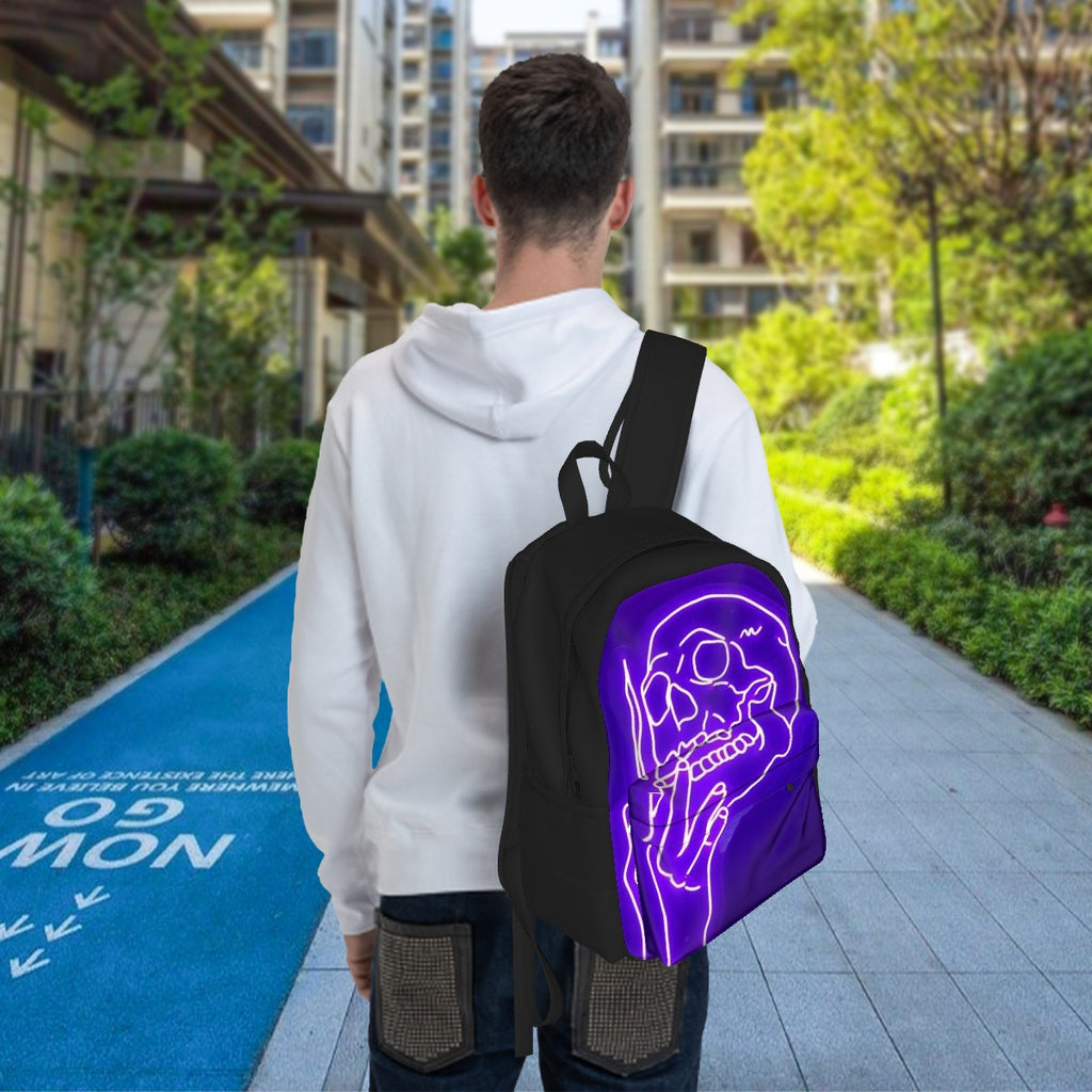 Large Capacity Oxford Backpack with Front Pocket