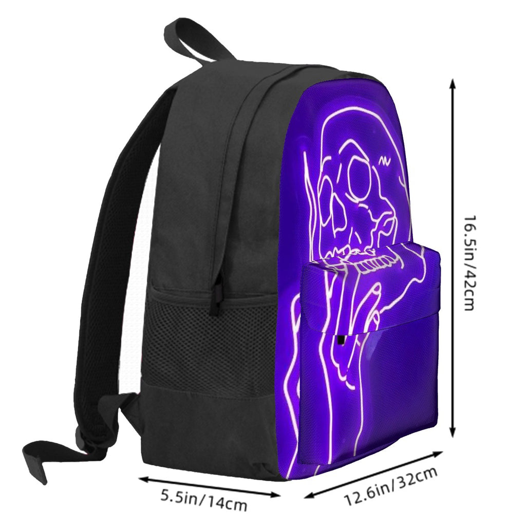 Large Capacity Oxford Backpack with Front Pocket
