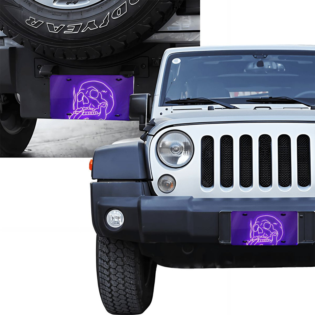 Aluminum License Plate