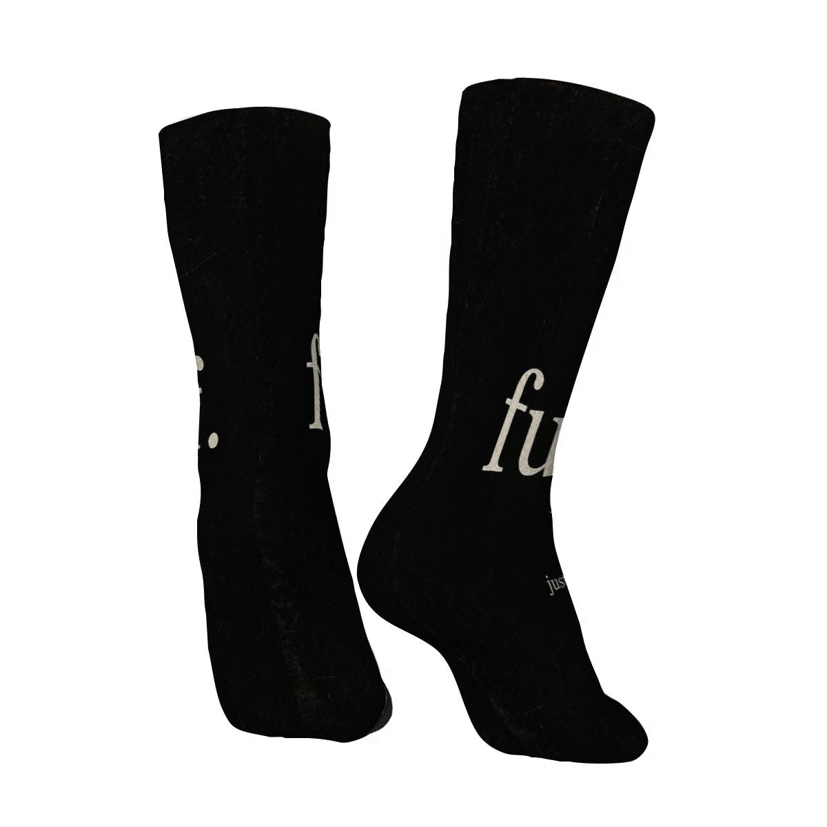 Color Contrast Crew Socks