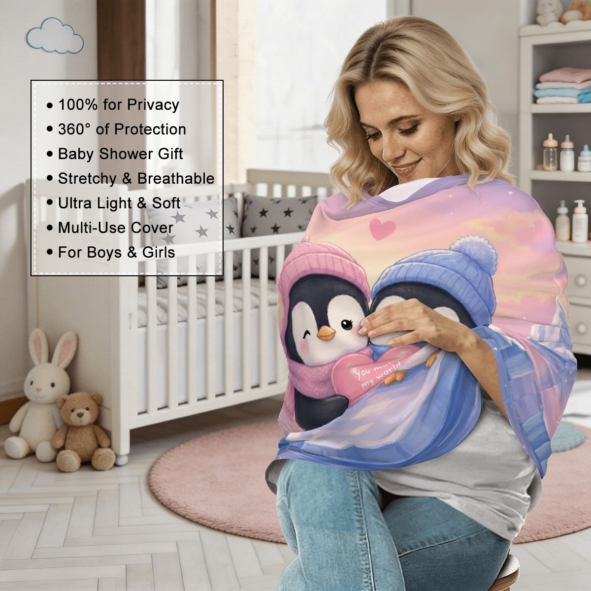 Multi-Use Baby Car Seat Cover