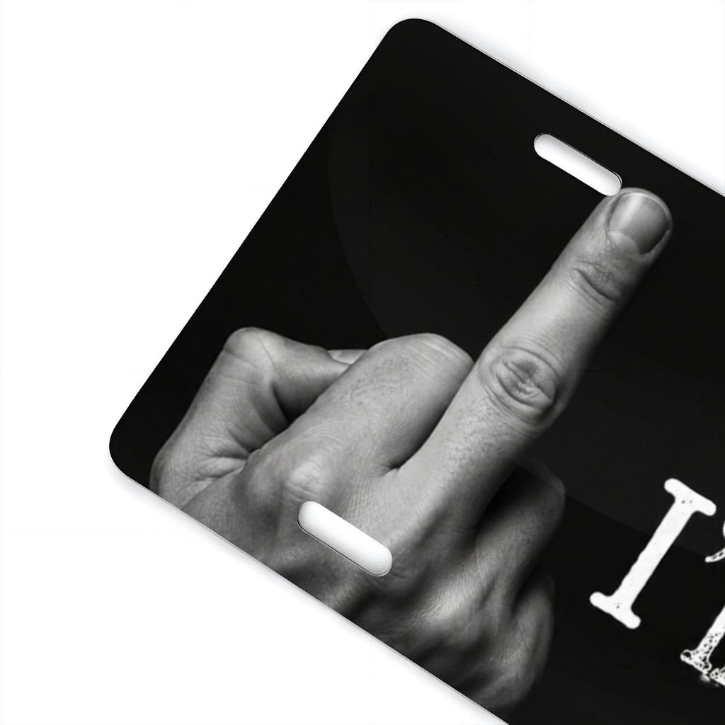 Aluminum License Plate