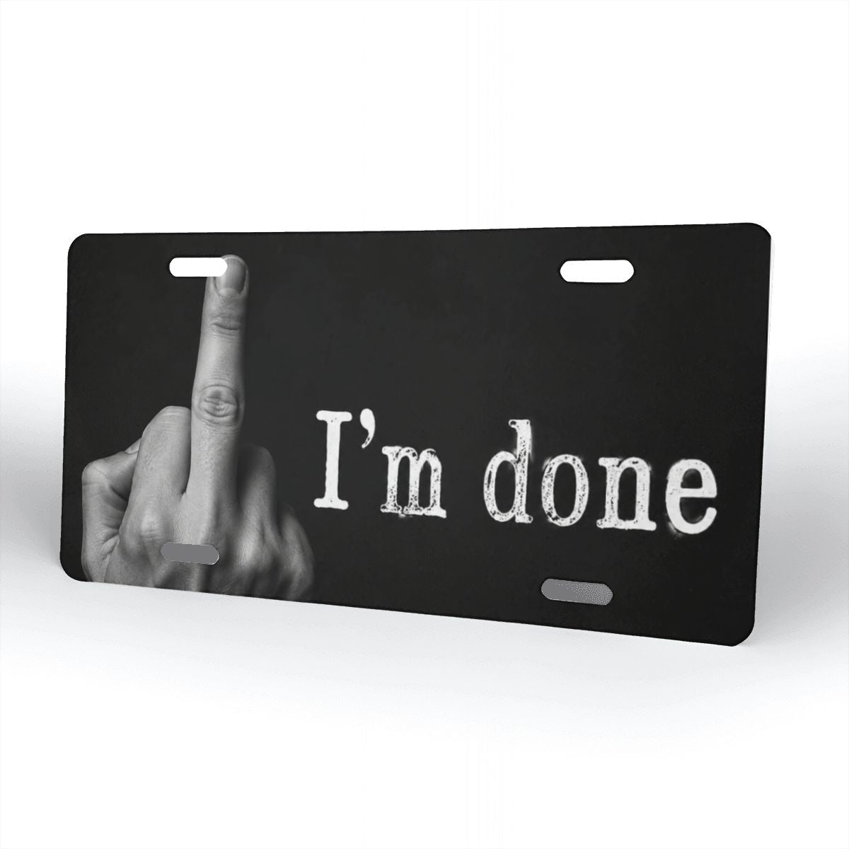 Aluminum License Plate