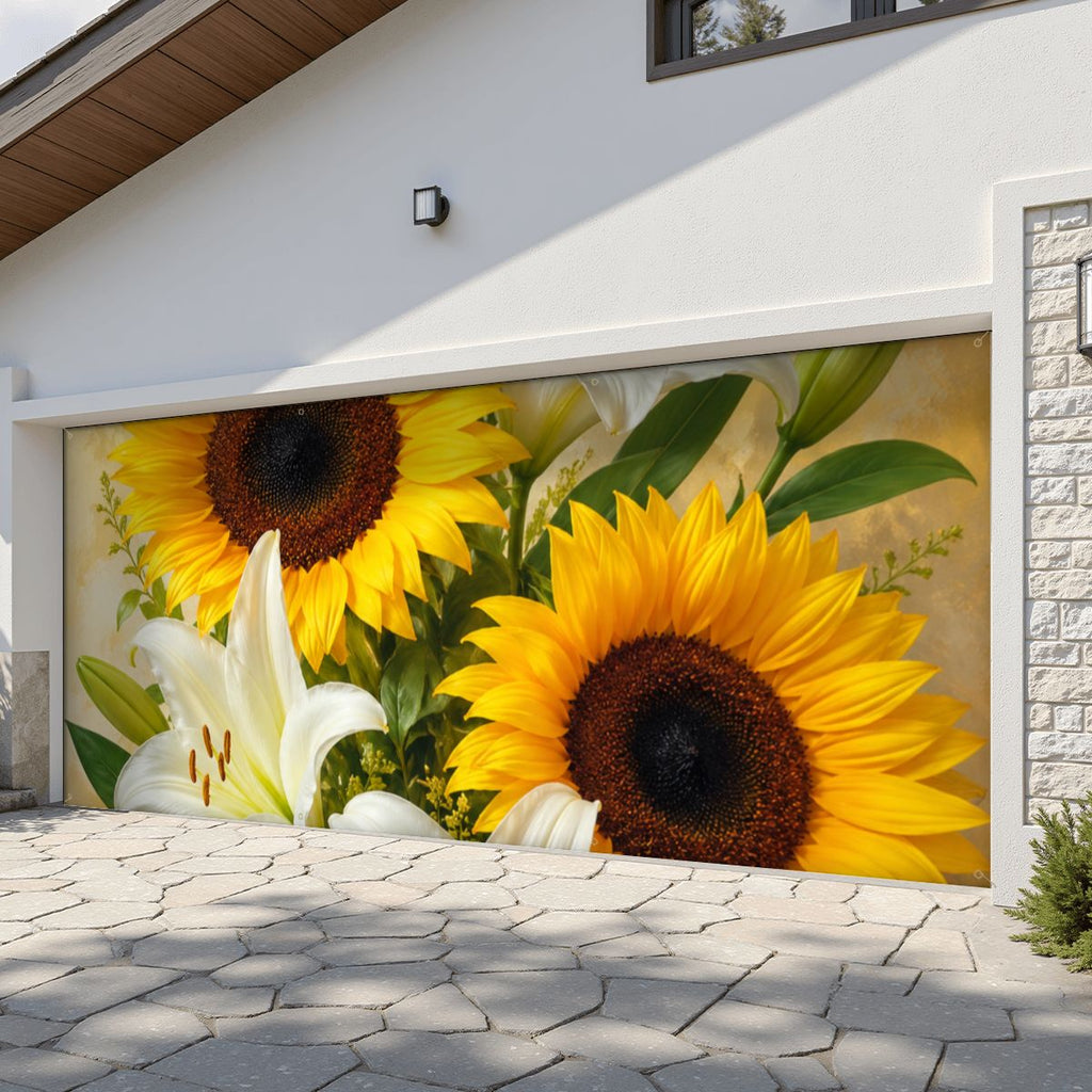 Garage Door Banner Backdrop