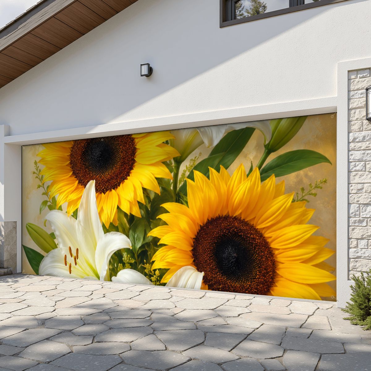 Garage Door Banner Backdrop