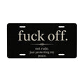 Aluminum License Plate