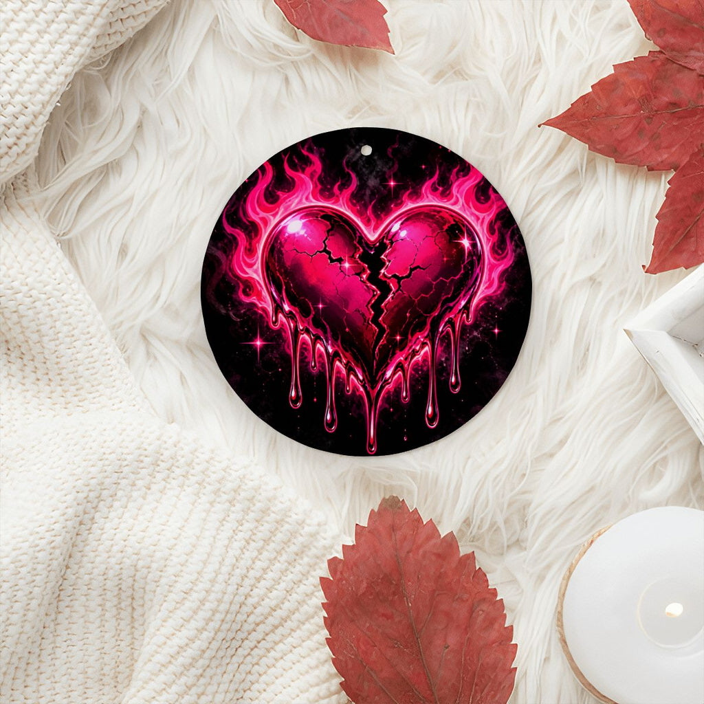 Round Car Air Freshener Card (1pc)