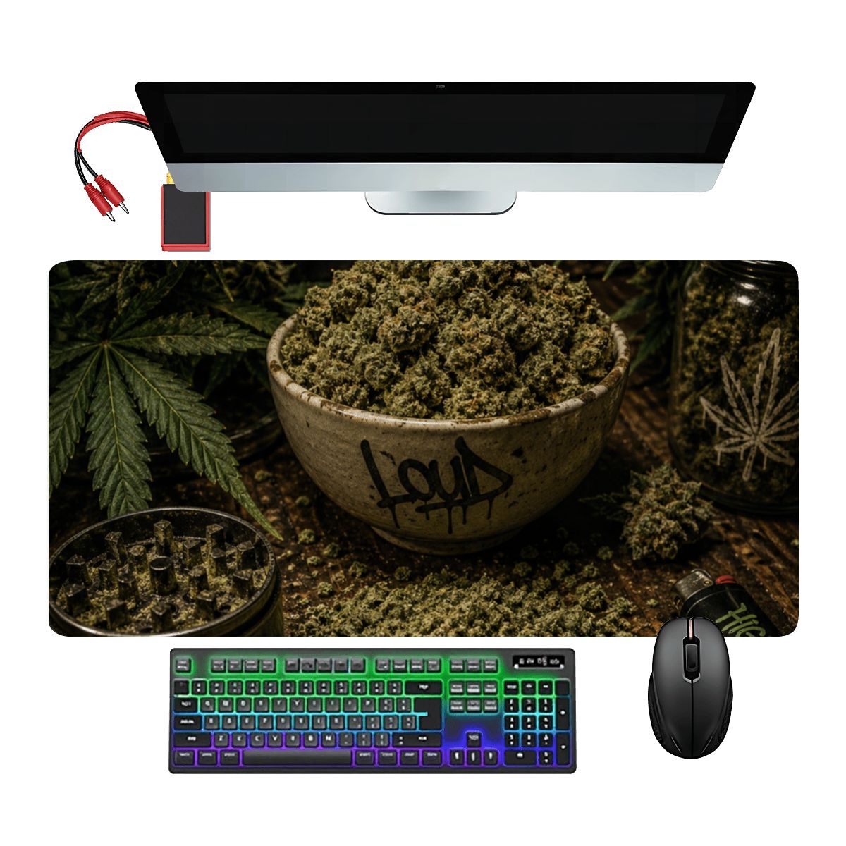 PVC Leather Mouse Pad
