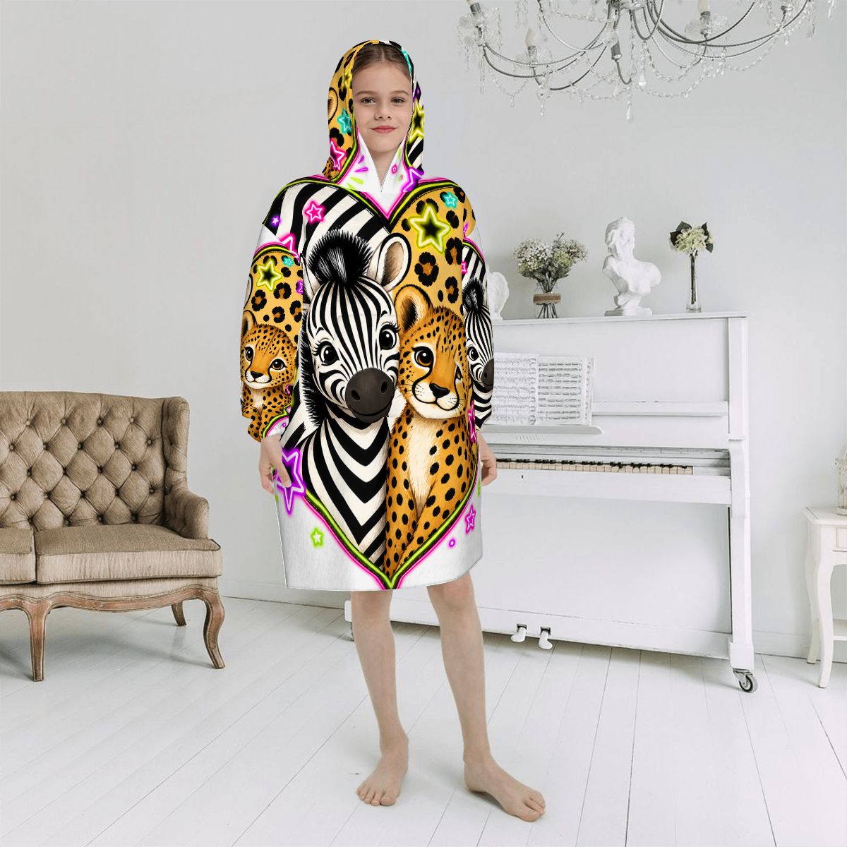 Blanket Hoodie for Kids