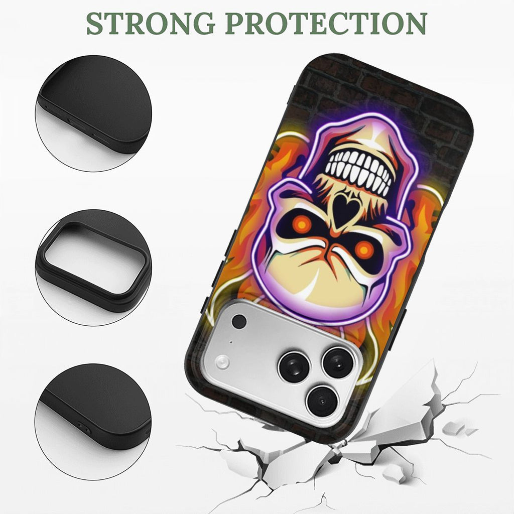 iPhone 17 Pro TPU Black Phone Case