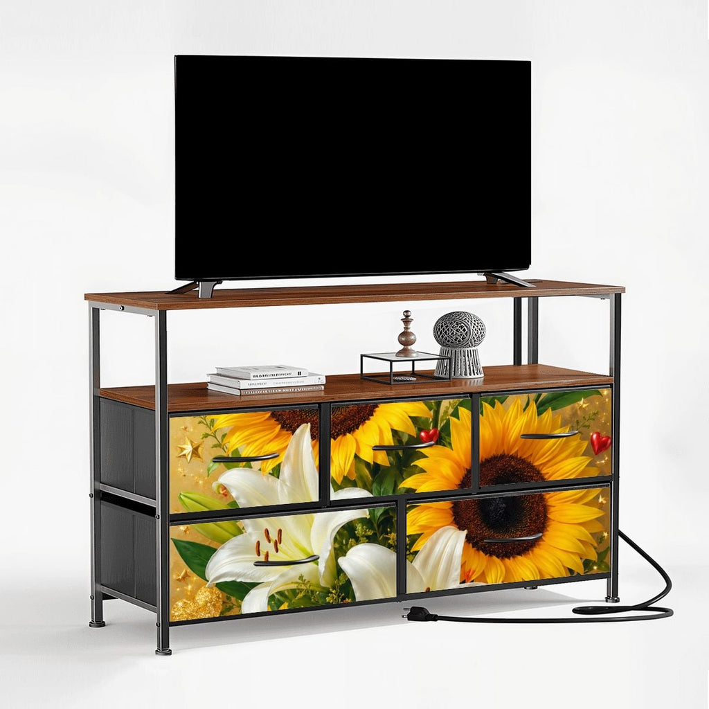 5-Drawer TV Stand Dresser