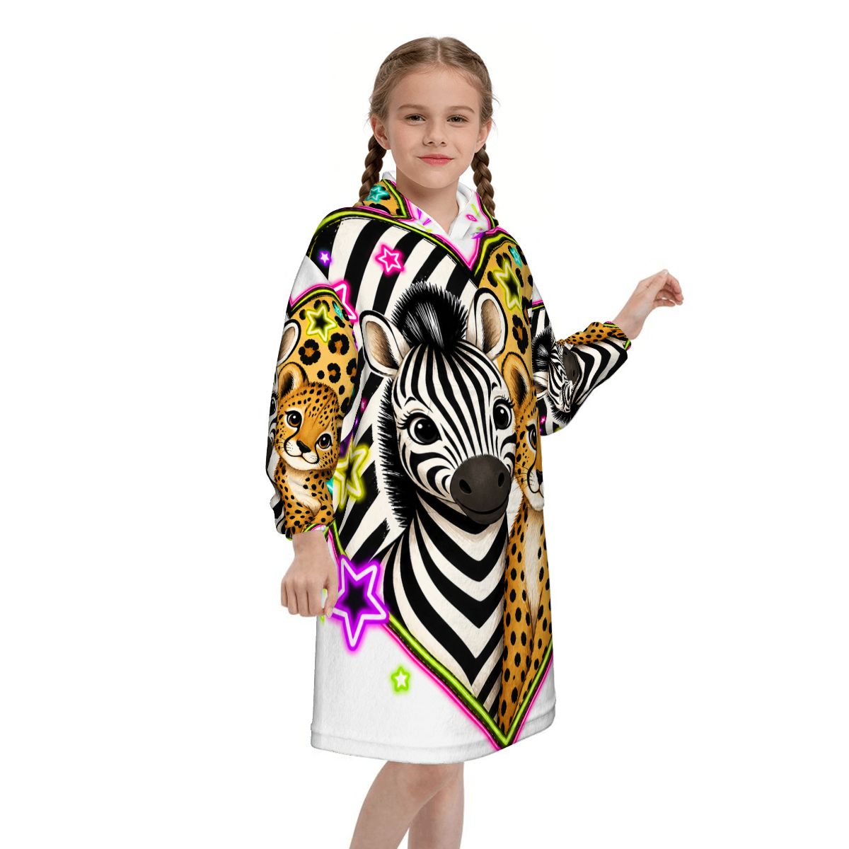 Blanket Hoodie for Kids