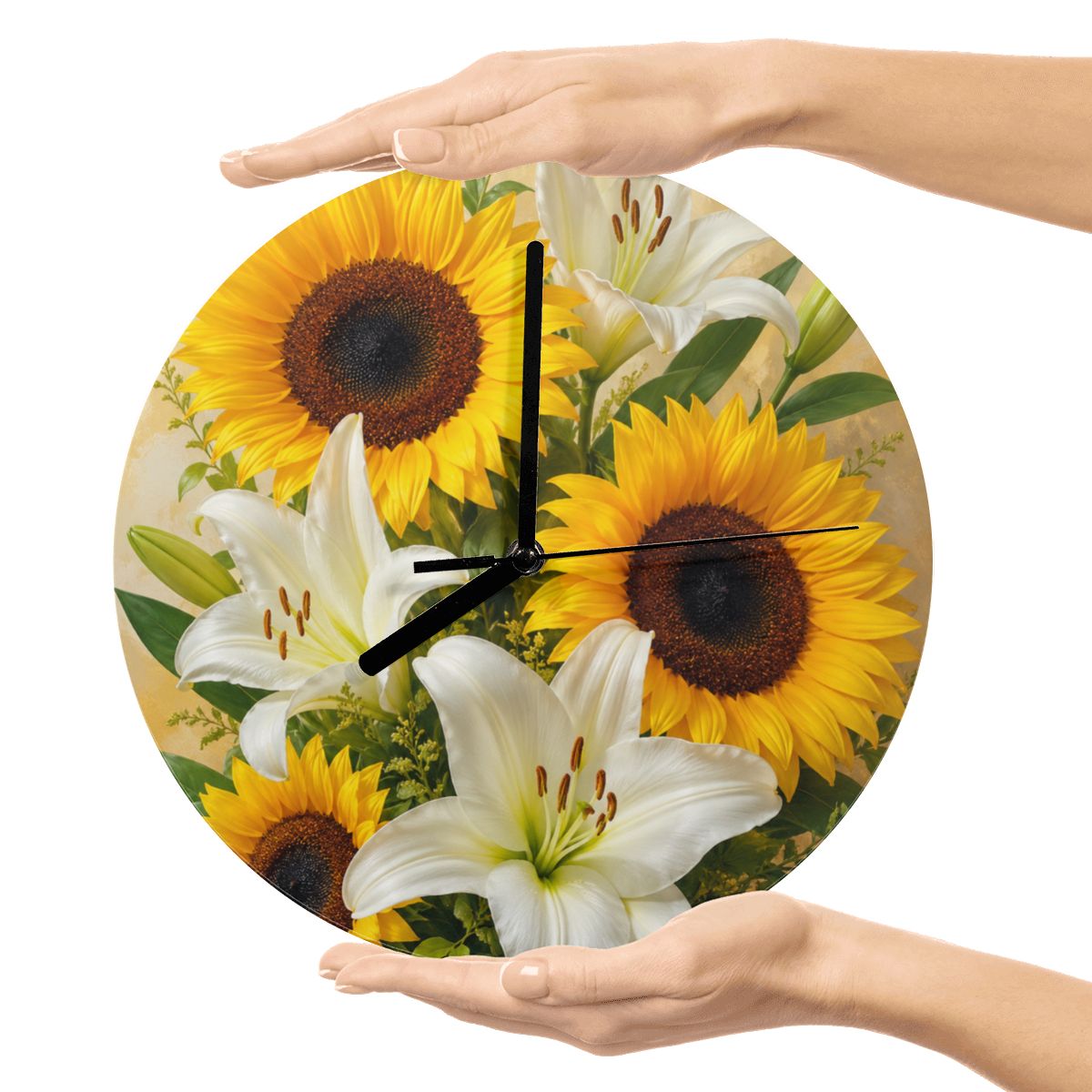 MDF Wall Clock (Made in USA)