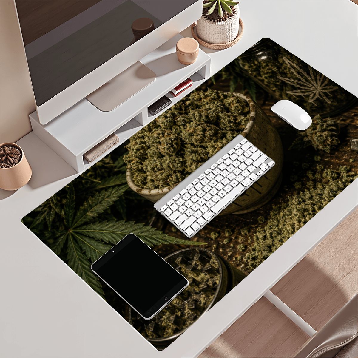 PVC Leather Mouse Pad