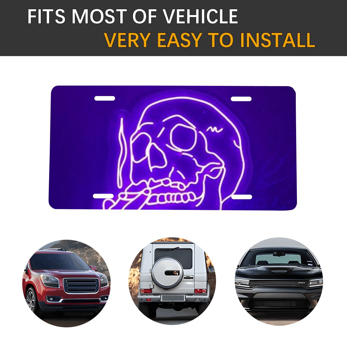 Aluminum License Plate