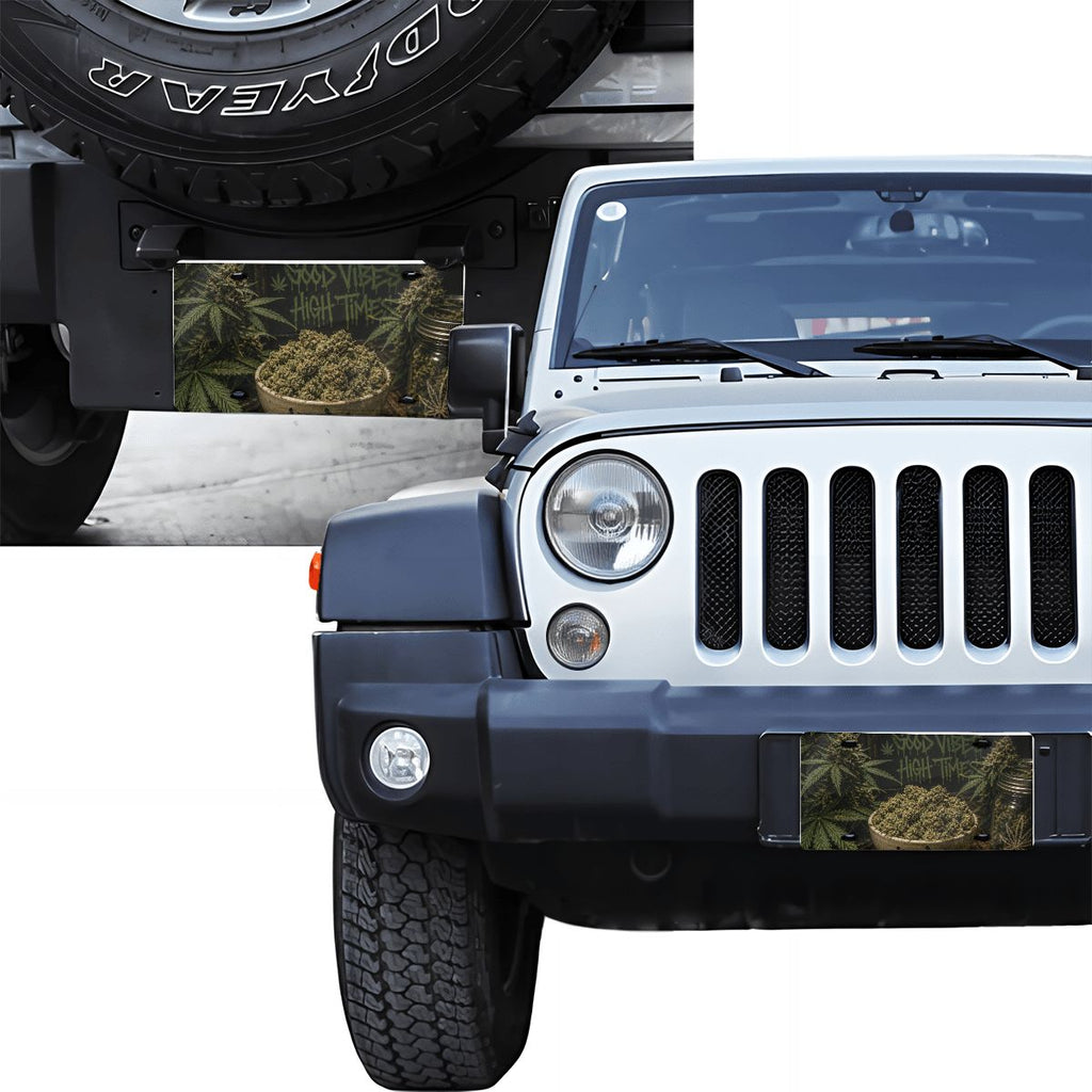 Aluminum License Plate