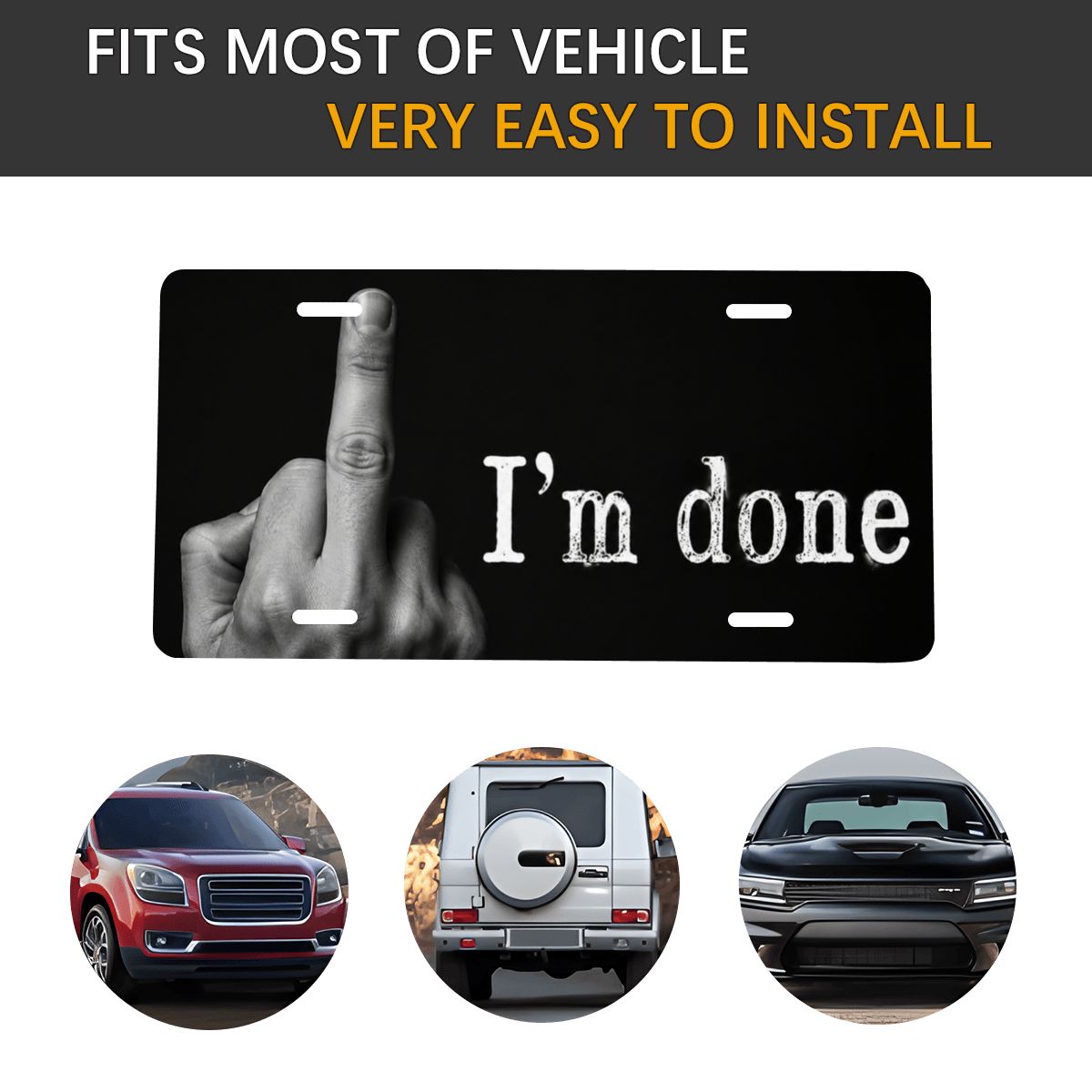Aluminum License Plate