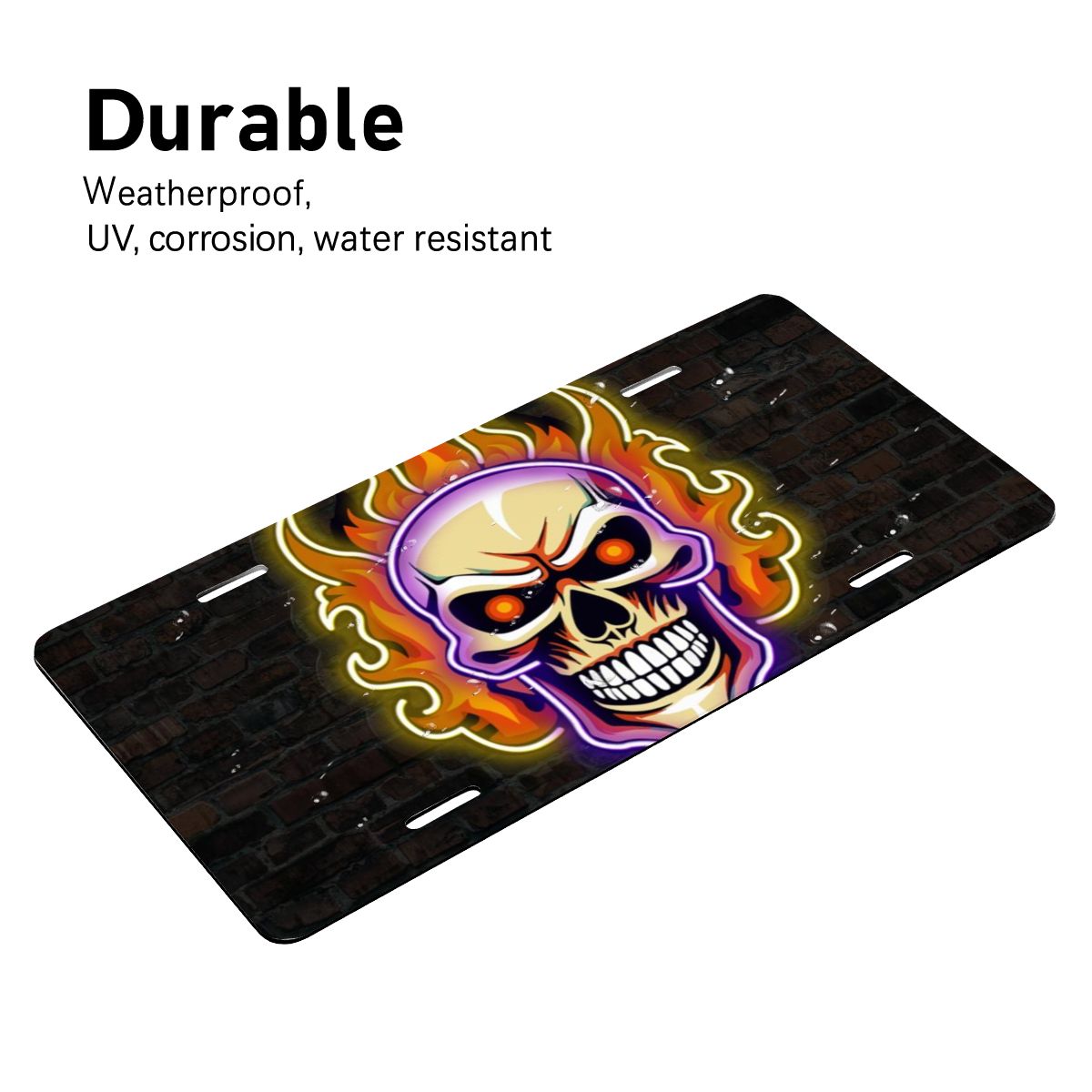 Aluminum License Plate