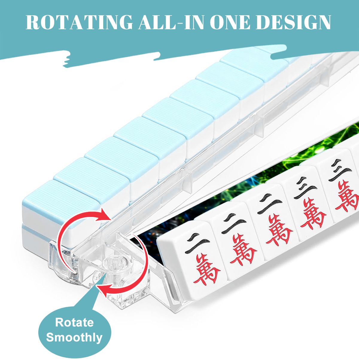 4 Artistic Mahjong Tile Pusher Racks