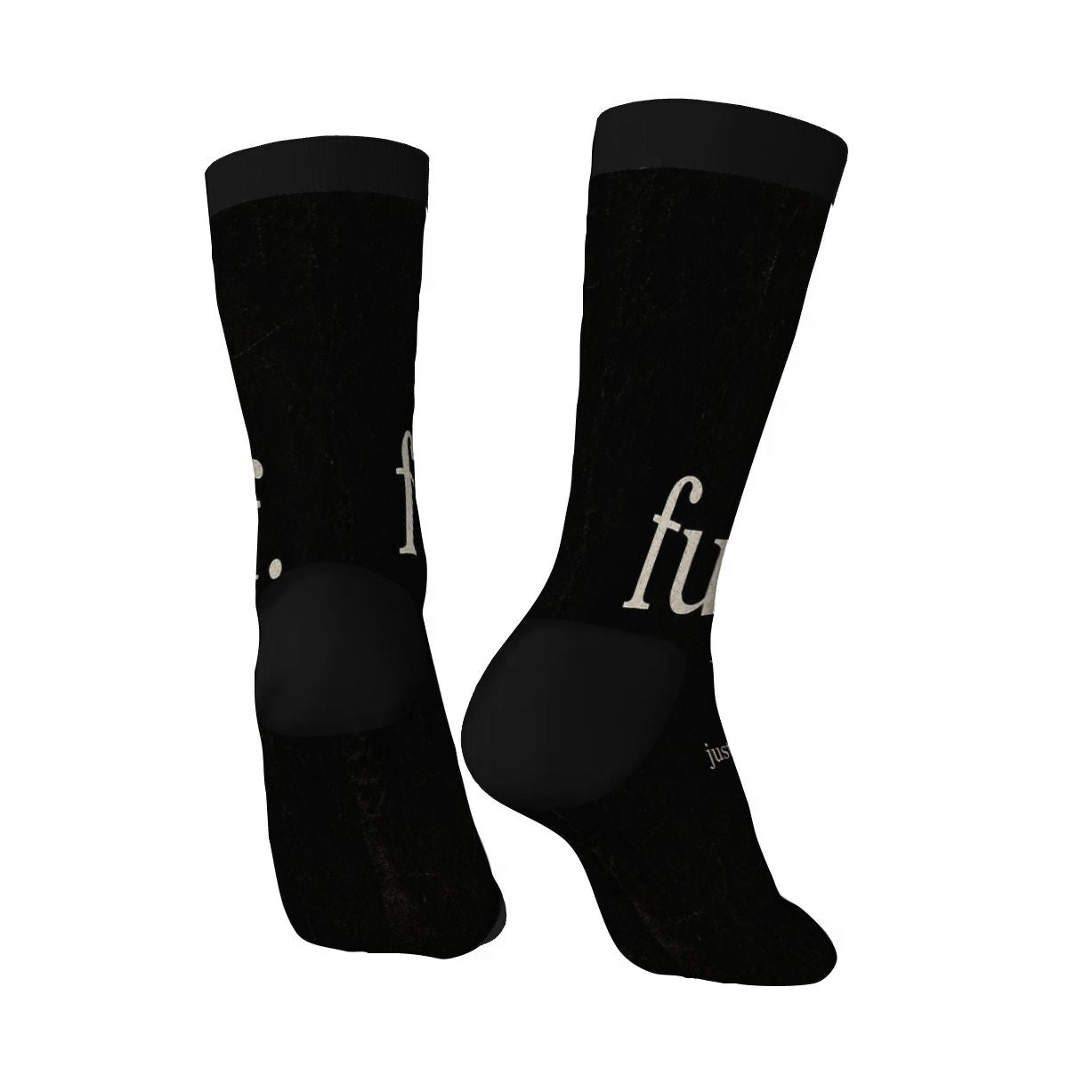 Color Contrast Crew Socks