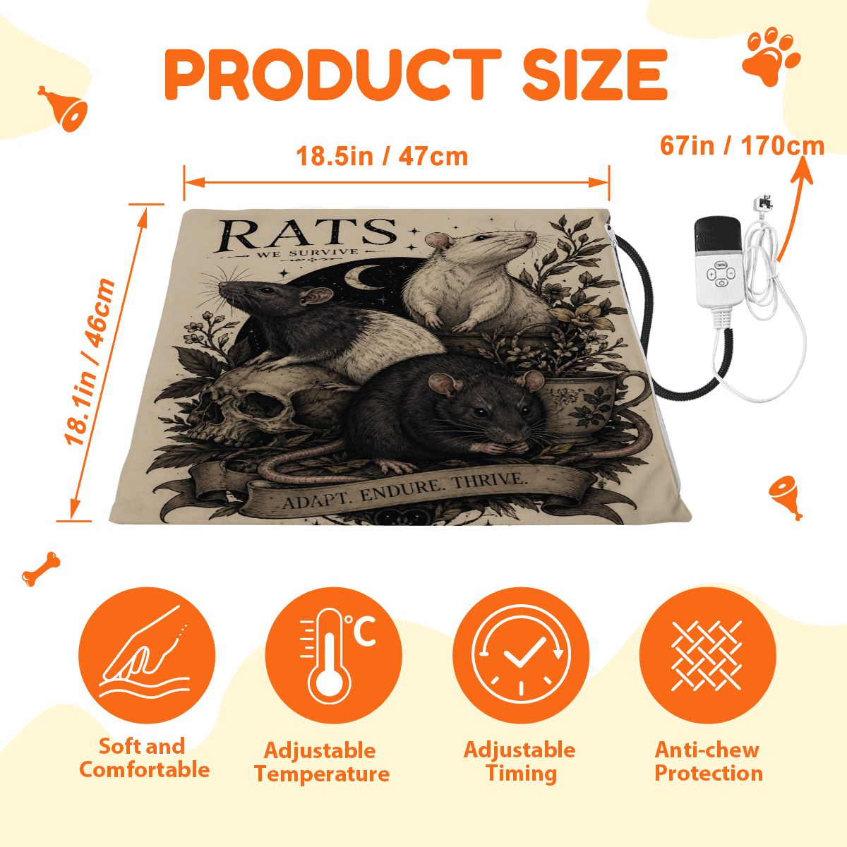 Cat Heating Pad