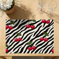 Faux Linen Placemats Set of 6