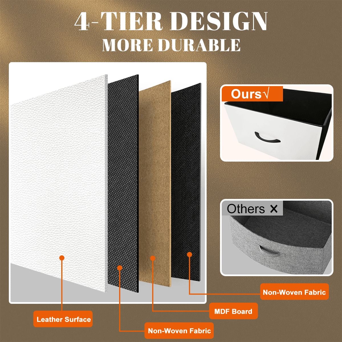 4-Drawer Dresser (Made in USA)