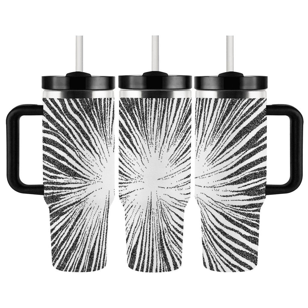 40oz Tumbler with Handle and Straw (Made in USA)