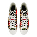 Women's High Top Canvas Shoes Customized Tongue