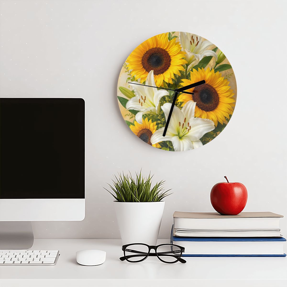 MDF Wall Clock (Made in USA)