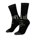 Color Contrast Crew Socks