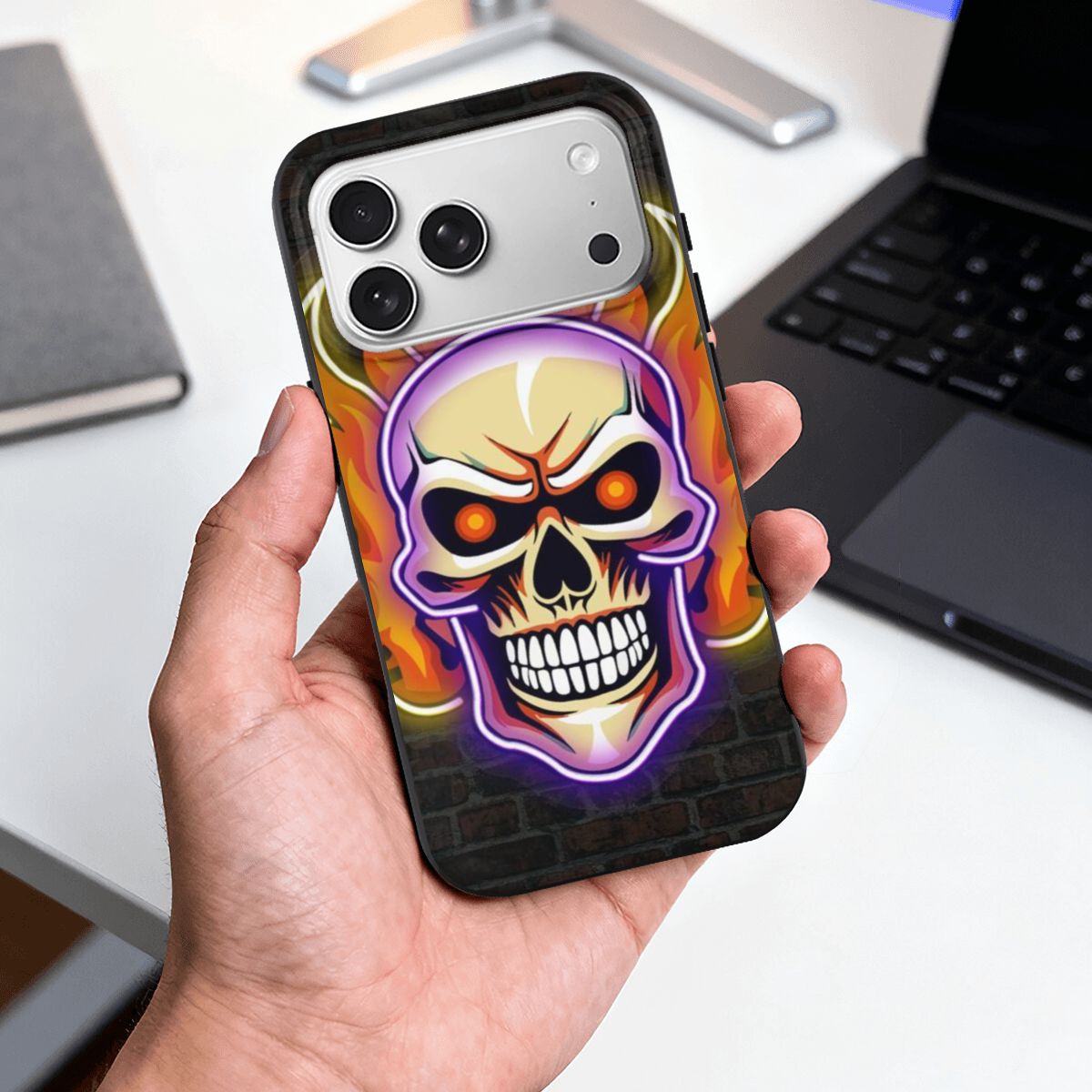 iPhone 17 Pro TPU Black Phone Case