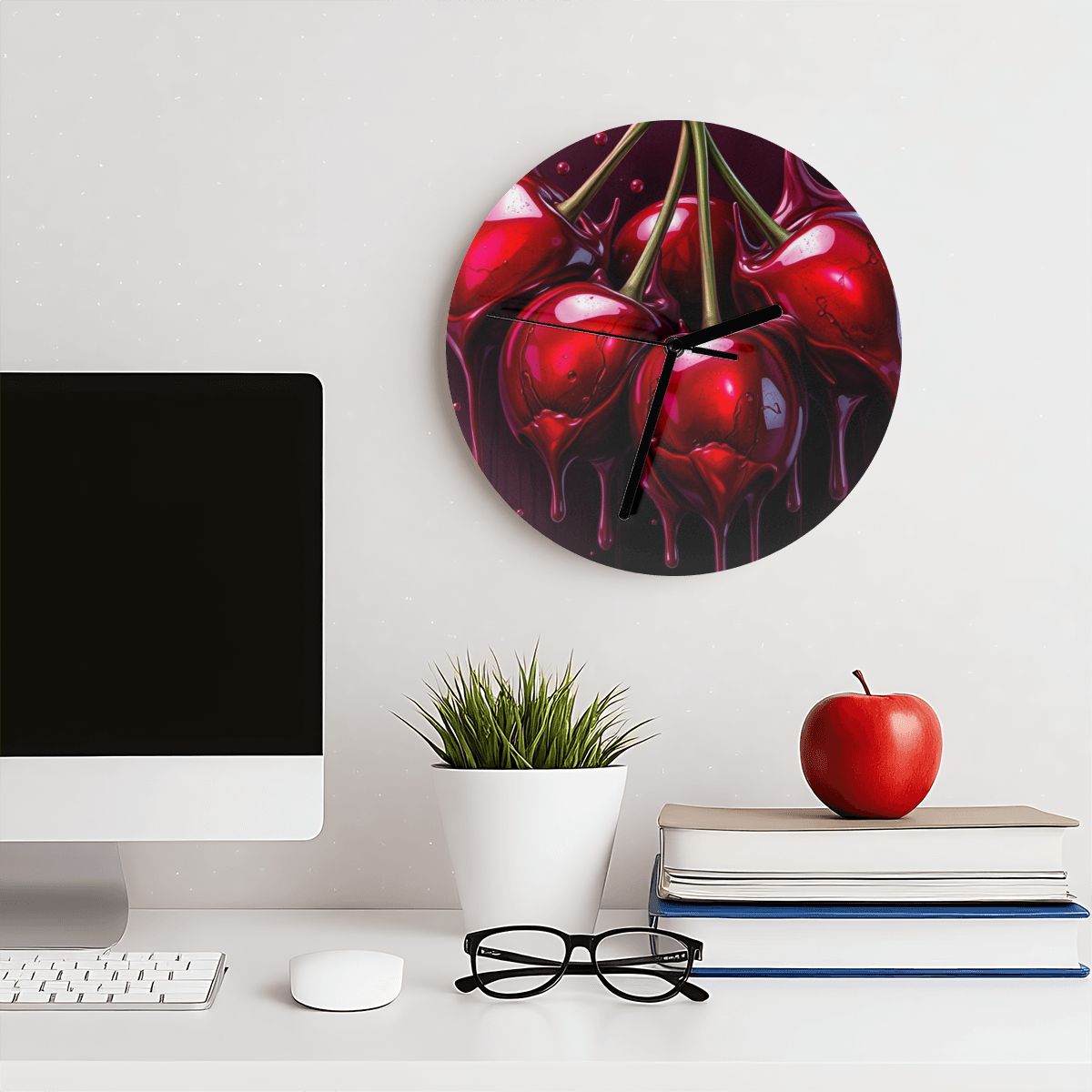 MDF Wall Clock (Made in USA)