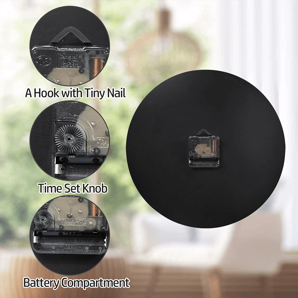 MDF Wall Clock (Made in USA)