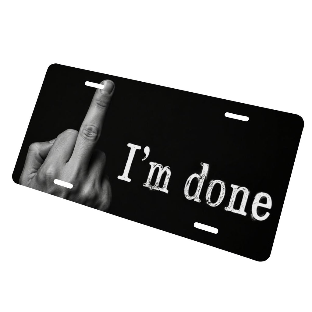 Aluminum License Plate