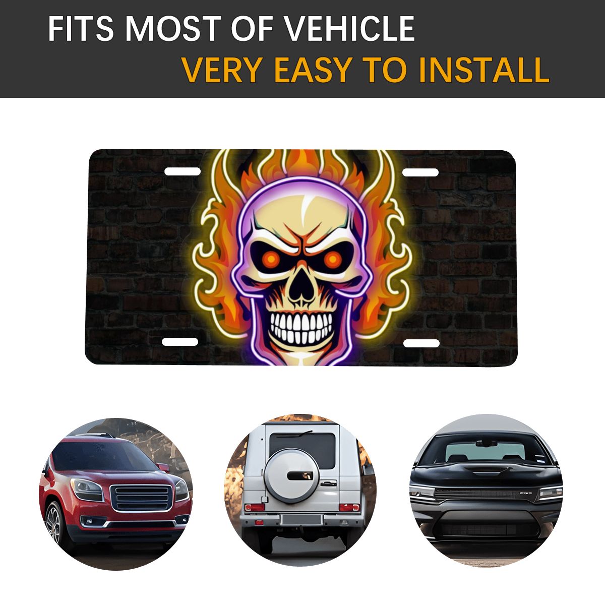 Aluminum License Plate