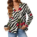 Women's V Neck Lightweight Cardigan