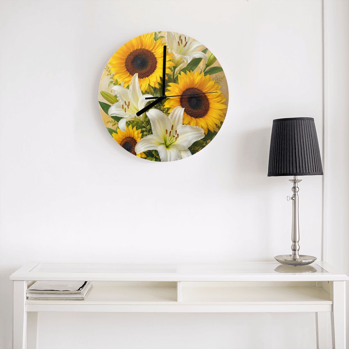MDF Wall Clock (Made in USA)