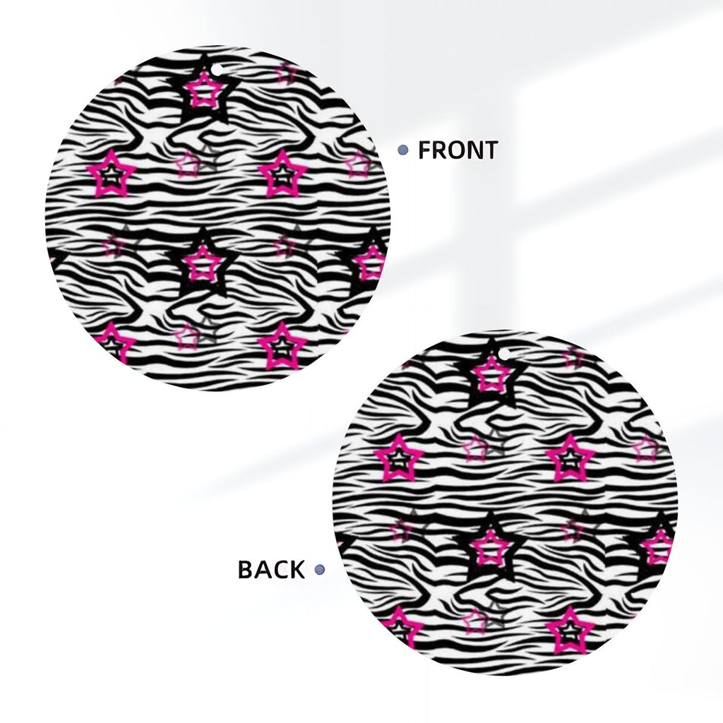 Round Car Air Freshener Card (1pc)