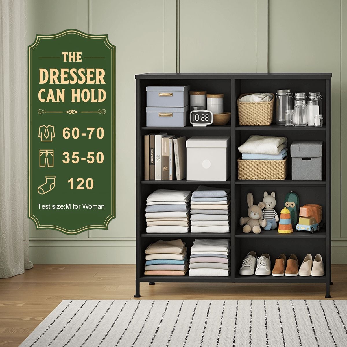 8-Drawer Dresser