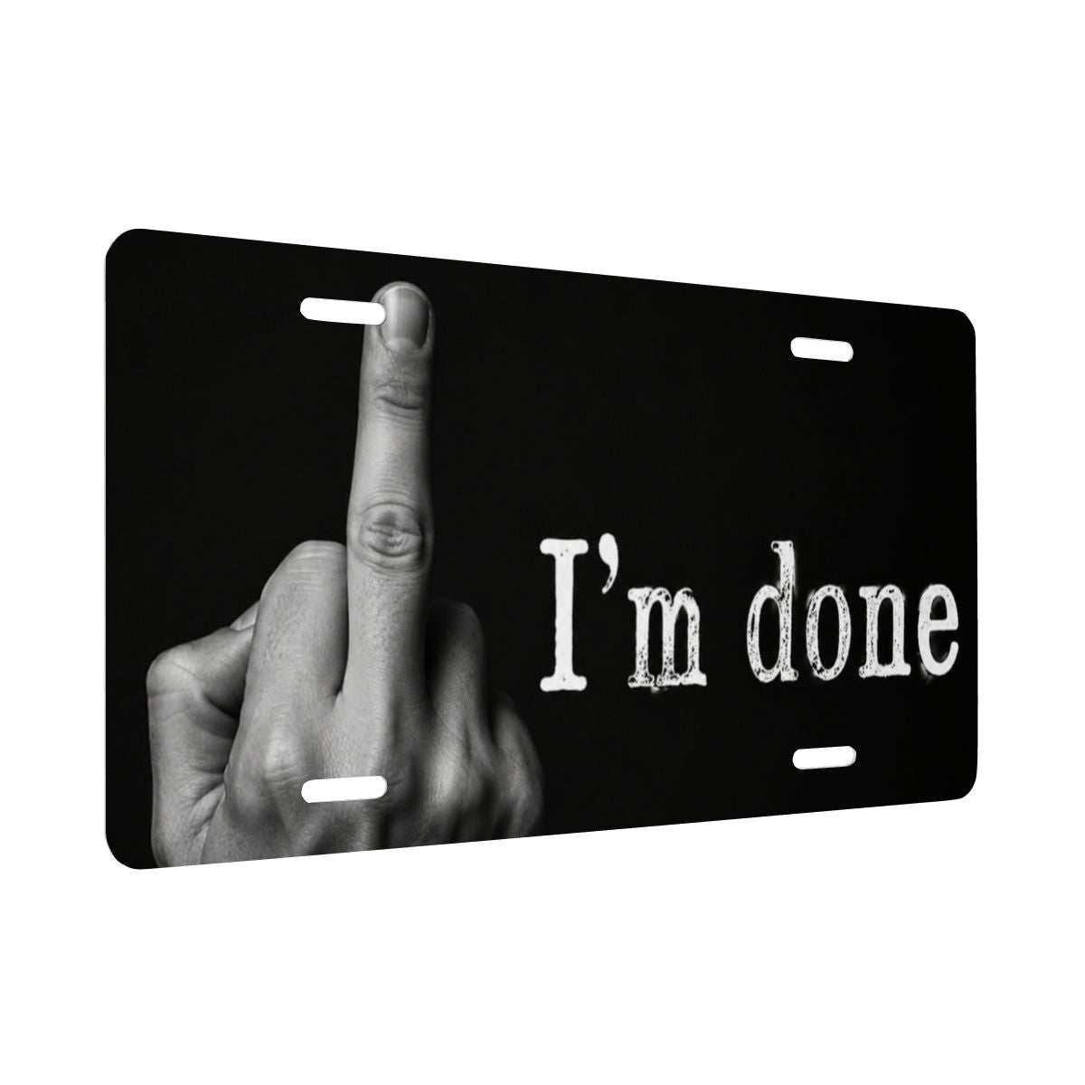 Aluminum License Plate