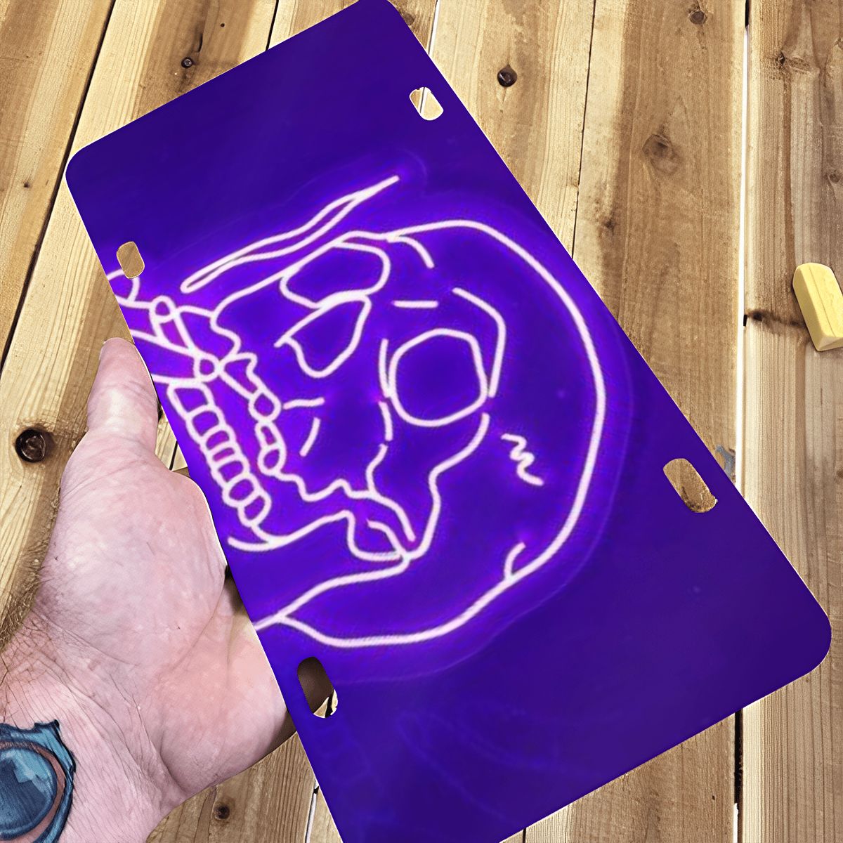 Aluminum License Plate