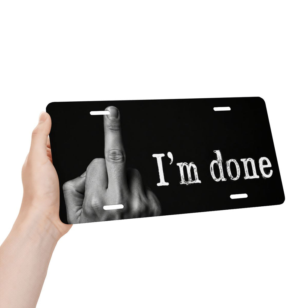 Aluminum License Plate