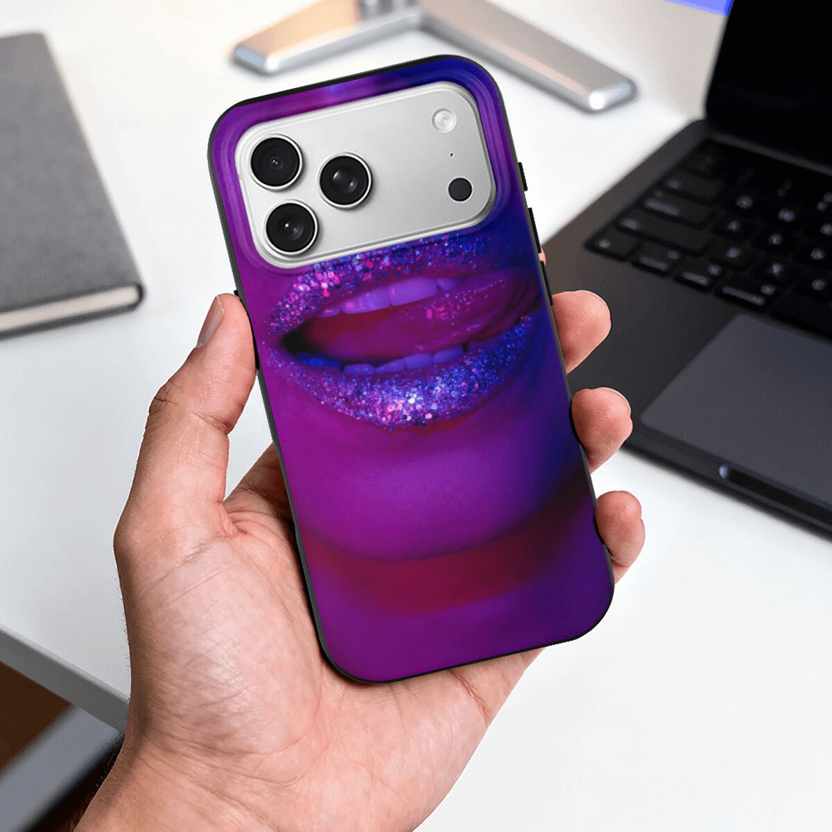 iPhone 17 Pro TPU Black Phone Case